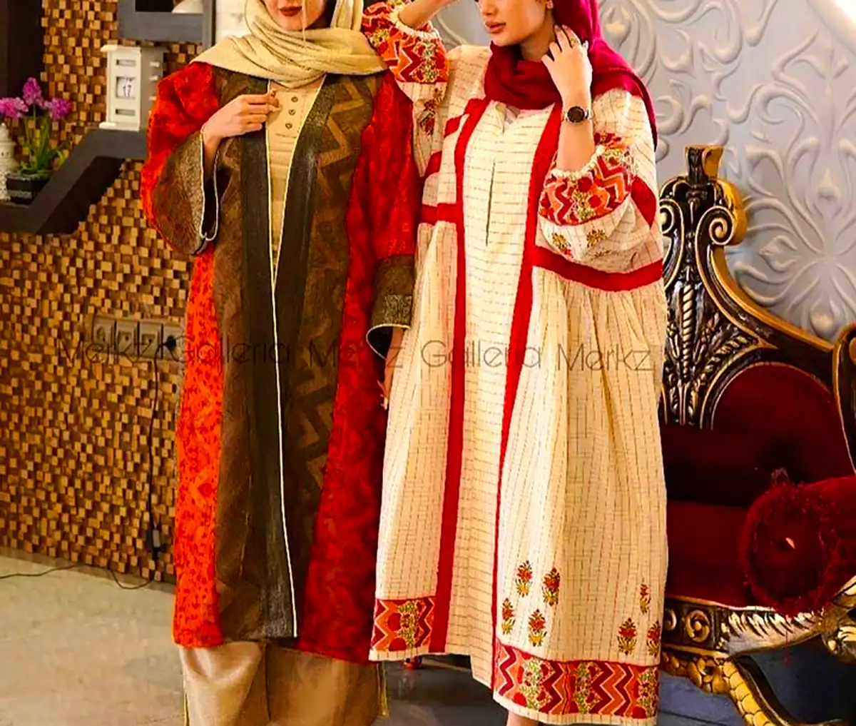 مانتو بلند و لوکس ایرانی