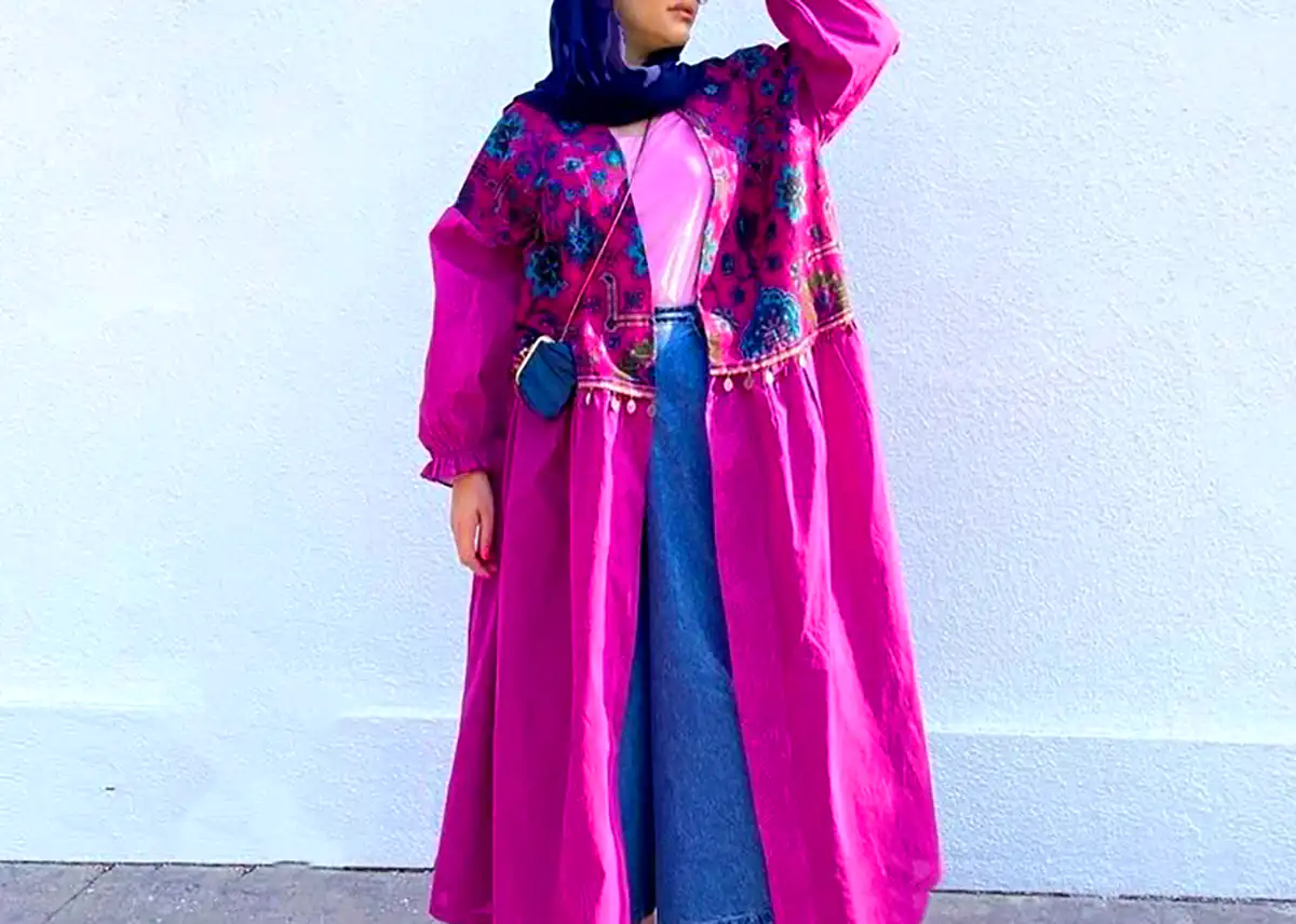 مانتو بلند و لوکس ایرانی