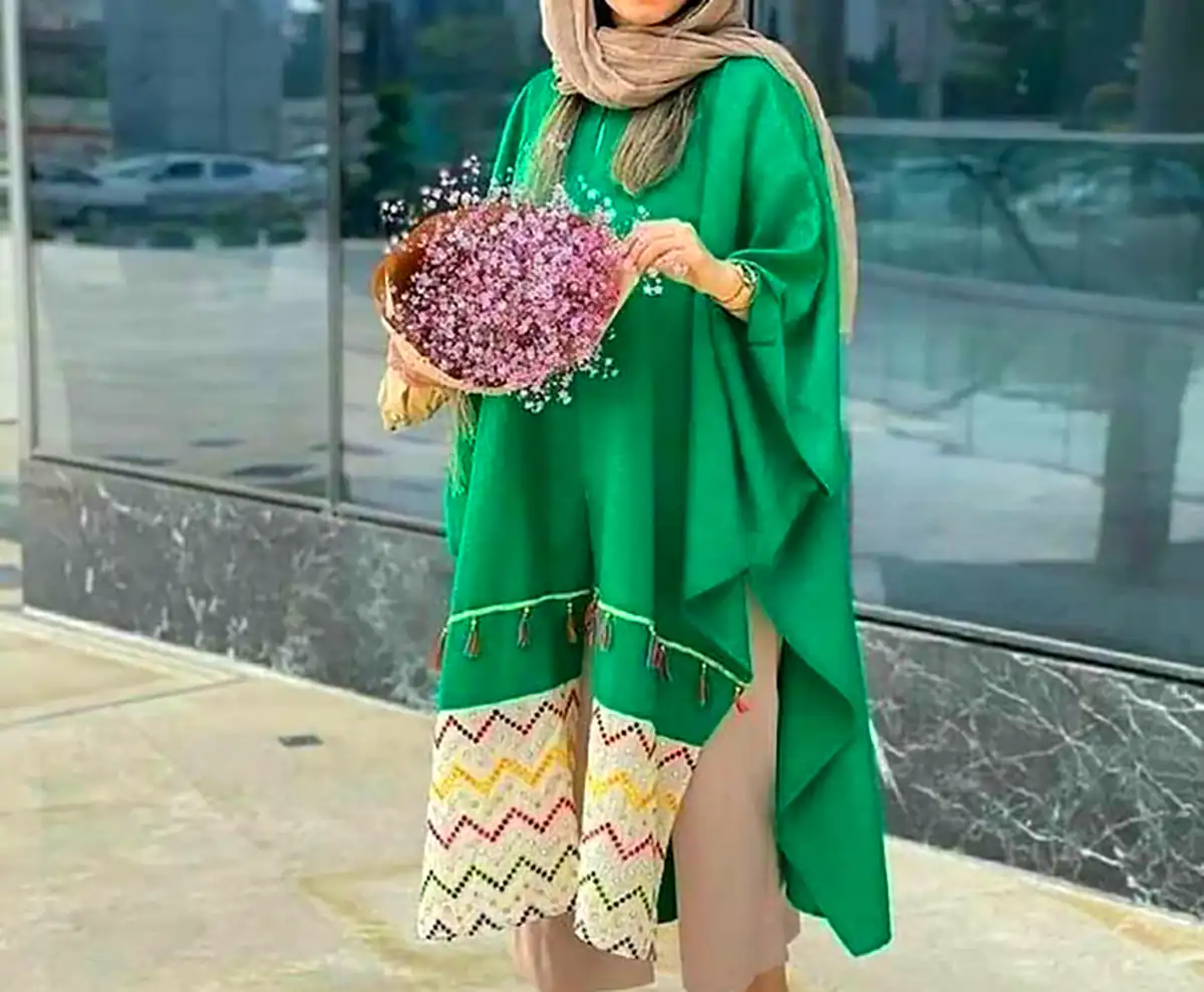 مانتو بلند و لوکس ایرانی