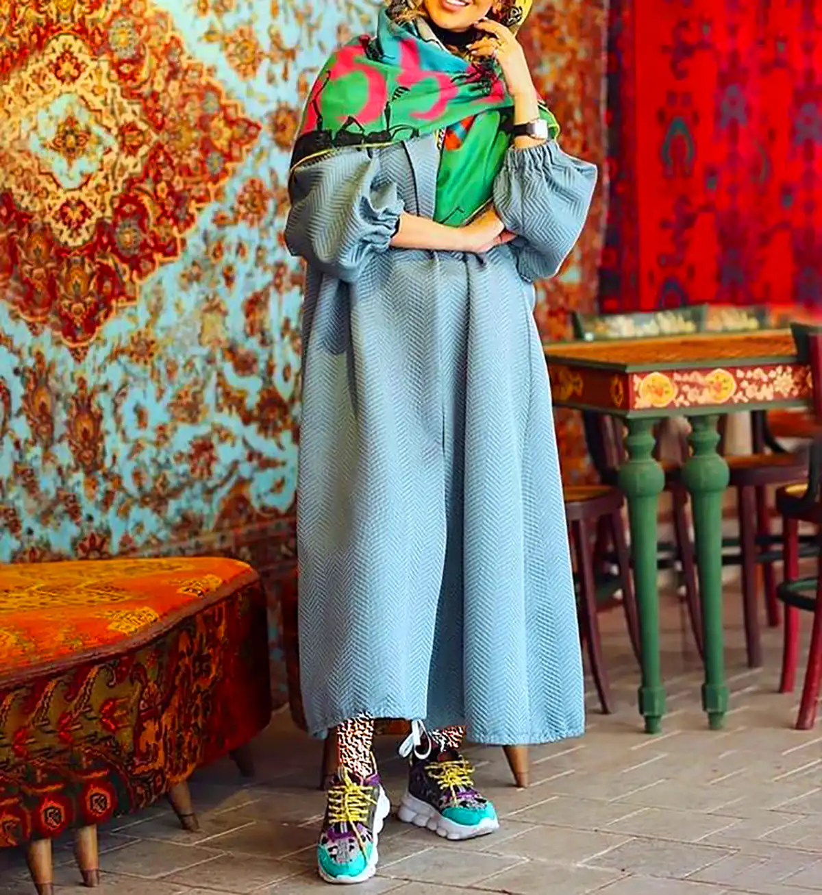 مانتو بلند و لوکس ایرانی