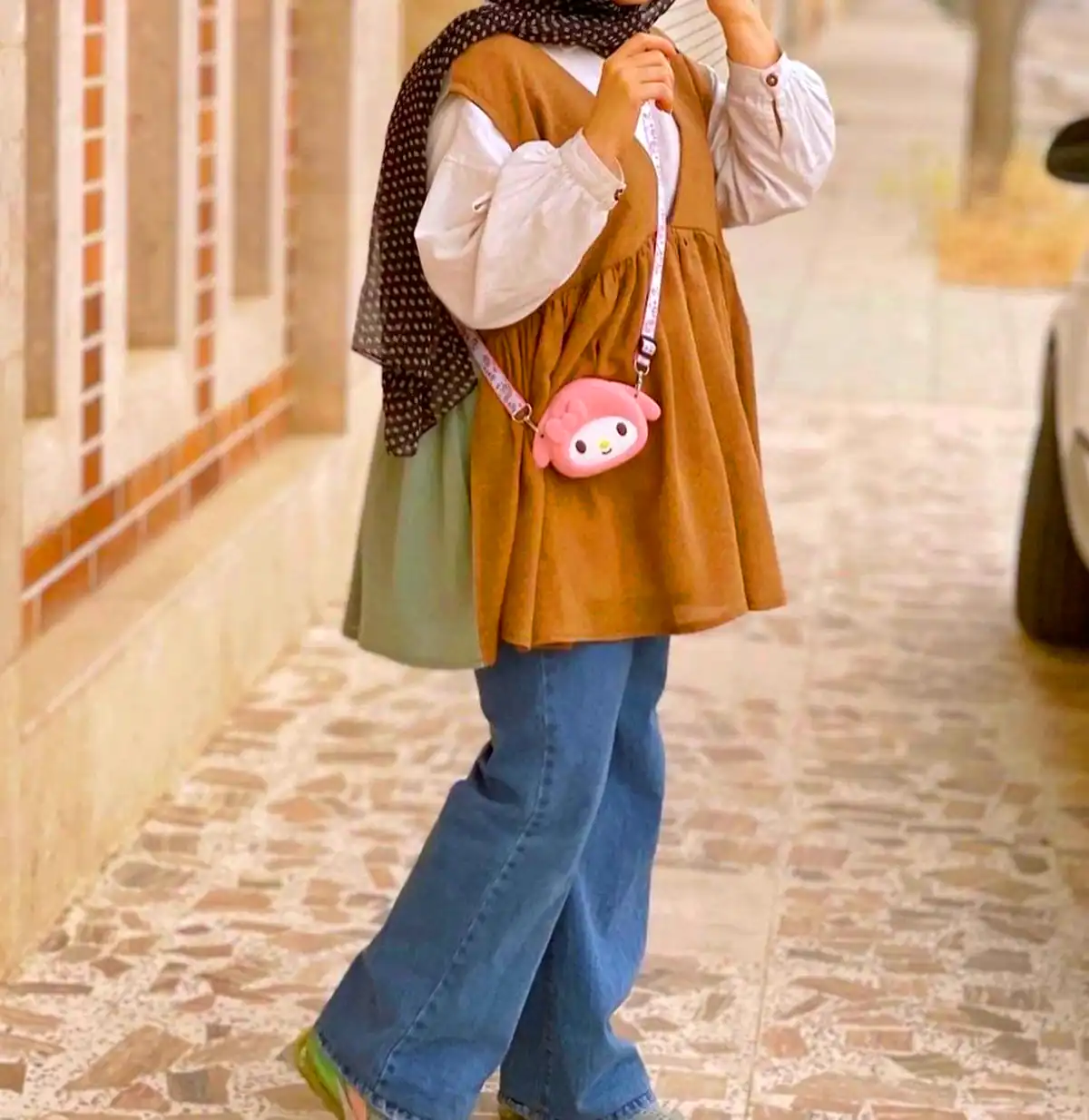 مانتو چین چینی جلو بسته