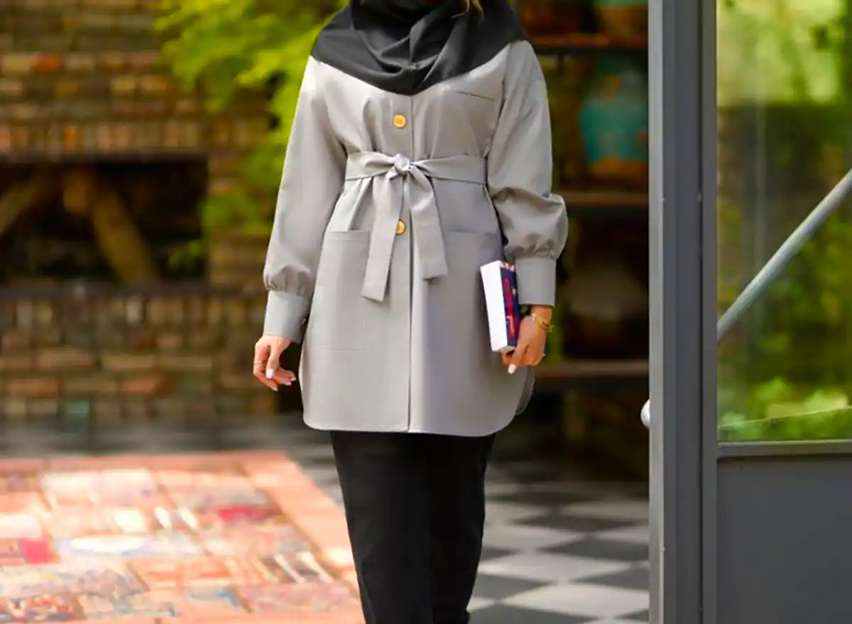 مانتو دانشجویی شیک