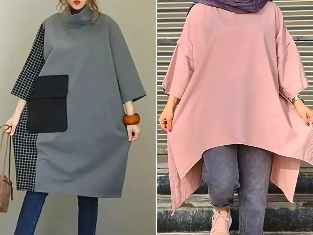 مانتو جلو بسته اسپرت بهاری