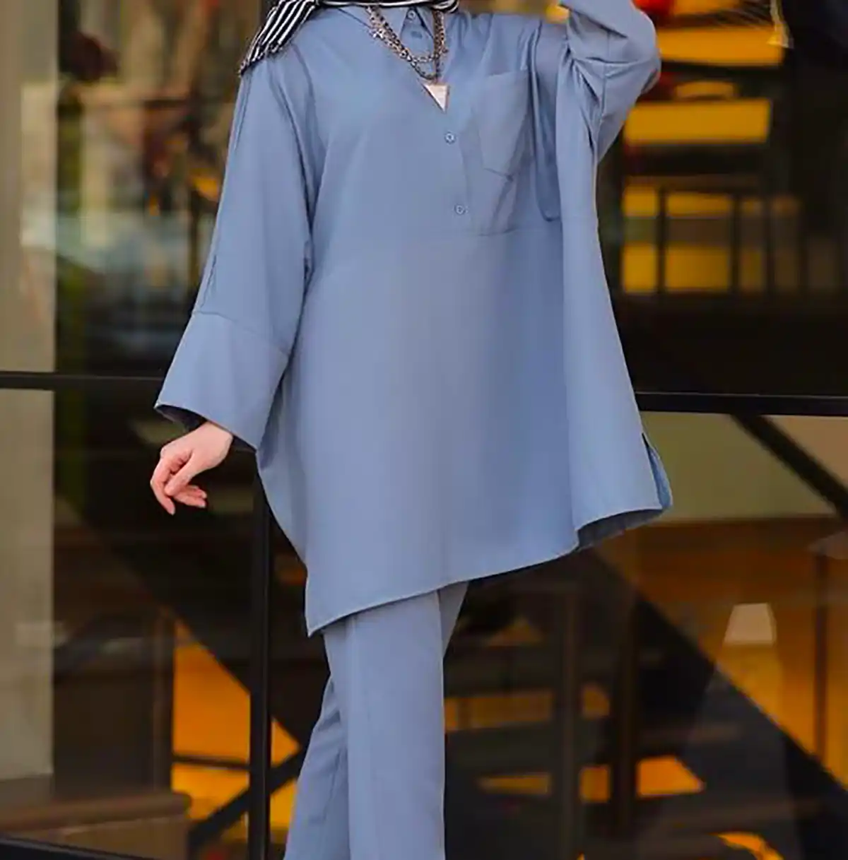 مانتو جلو بسته اسپرت بهاری