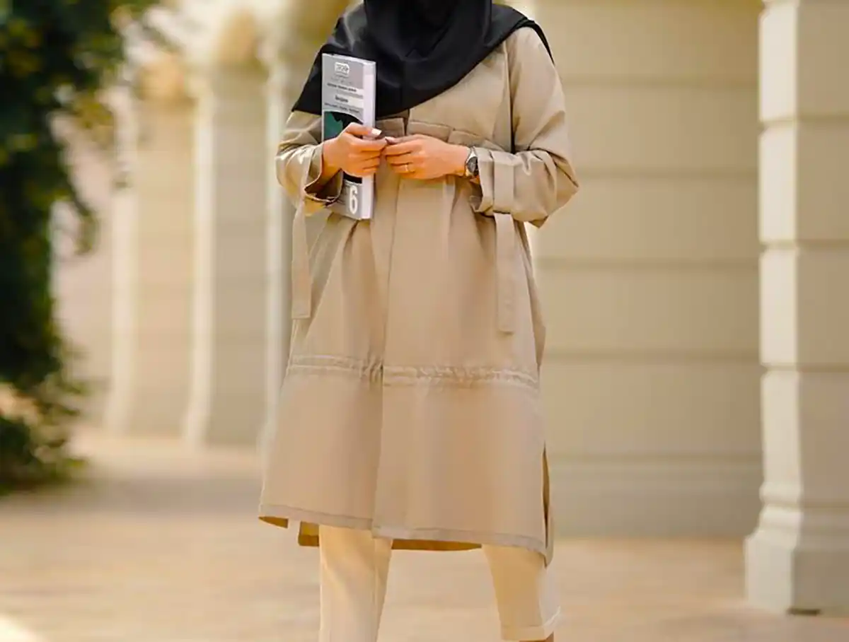 مانتو جلو بسته اسپرت بهاری