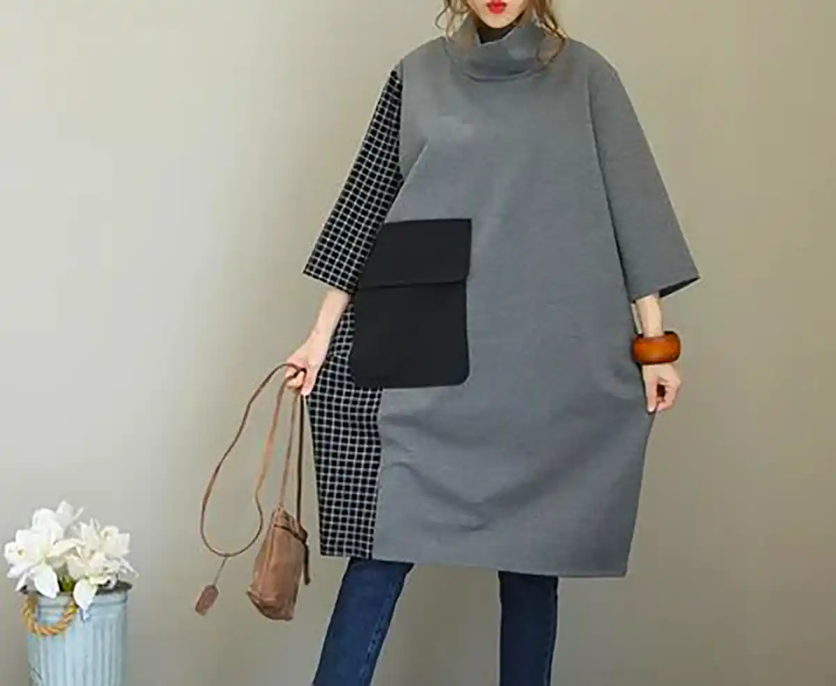 مانتو جلو بسته اسپرت بهاری