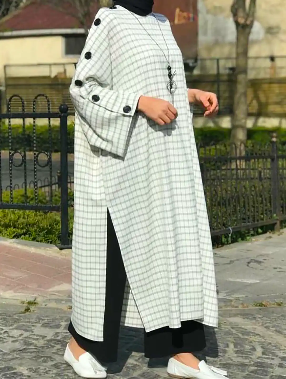 مانتو جلو بسته اسپرت بهاری