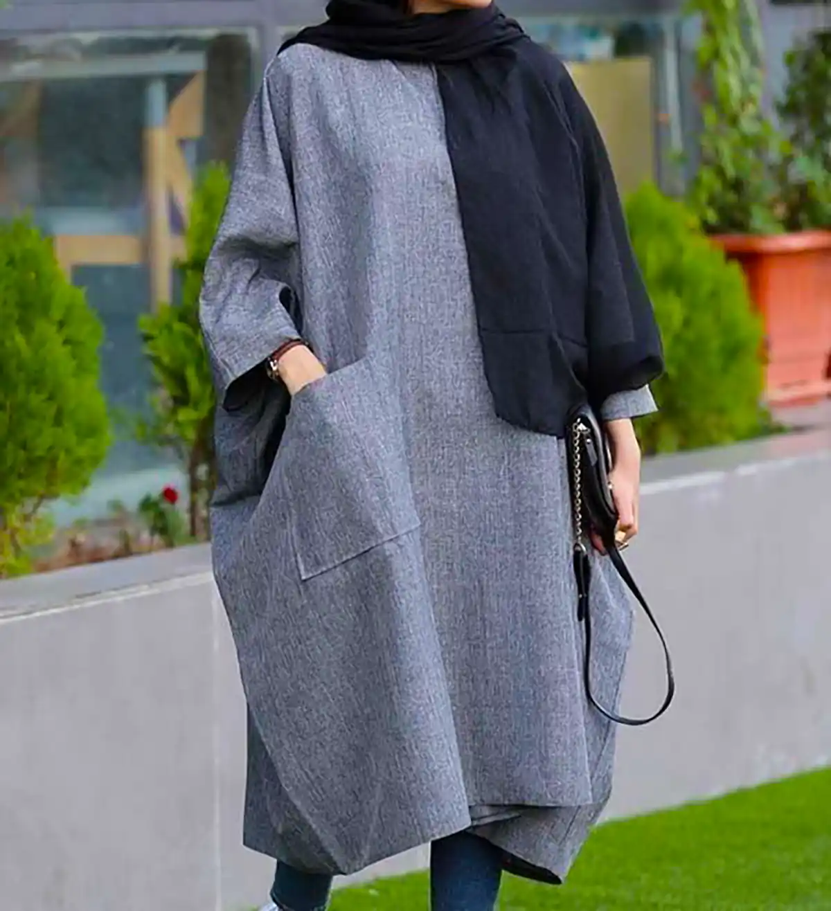 مانتو جلو بسته اسپرت بهاری