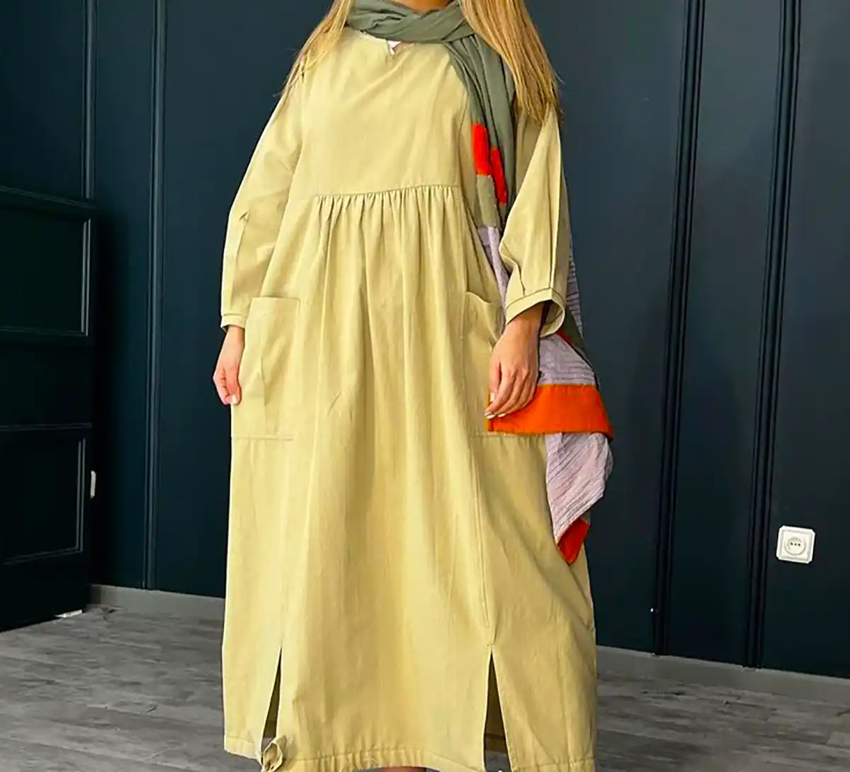 مانتو جلو بسته اسپرت بهاری