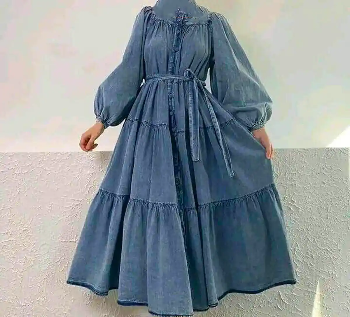 مانتو جین شیک زیبا