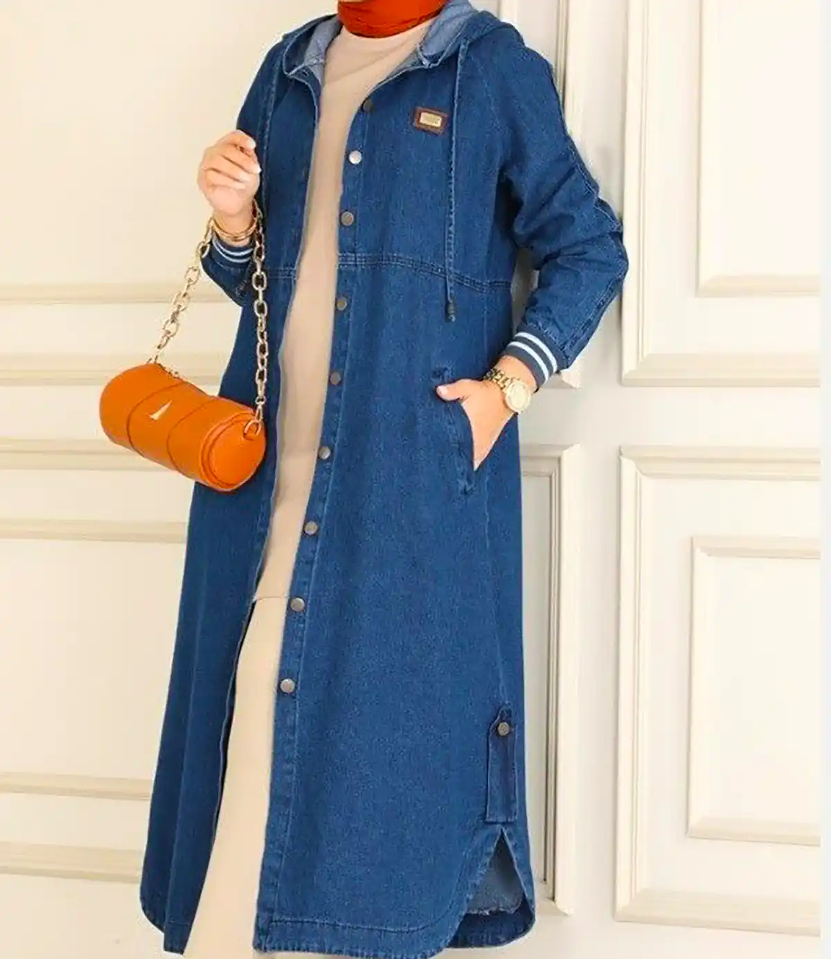 مانتو جین شیک زیبا