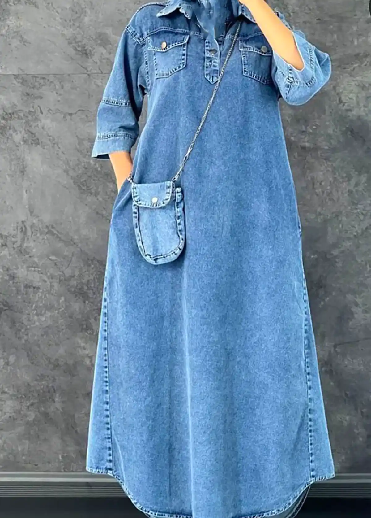 مانتو جین شیک زیبا