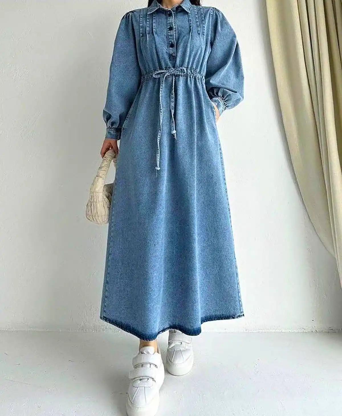 مانتو جین شیک زیبا