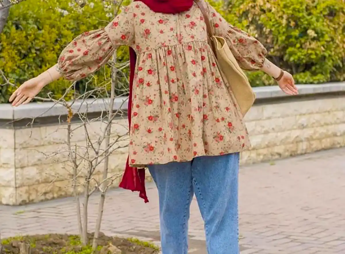 مانتو کوتاه روزمره ساده 