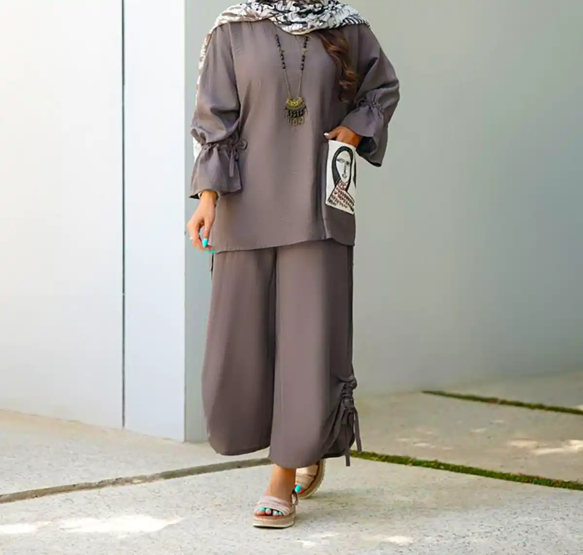 مانتو کوتاه روزمره ساده 