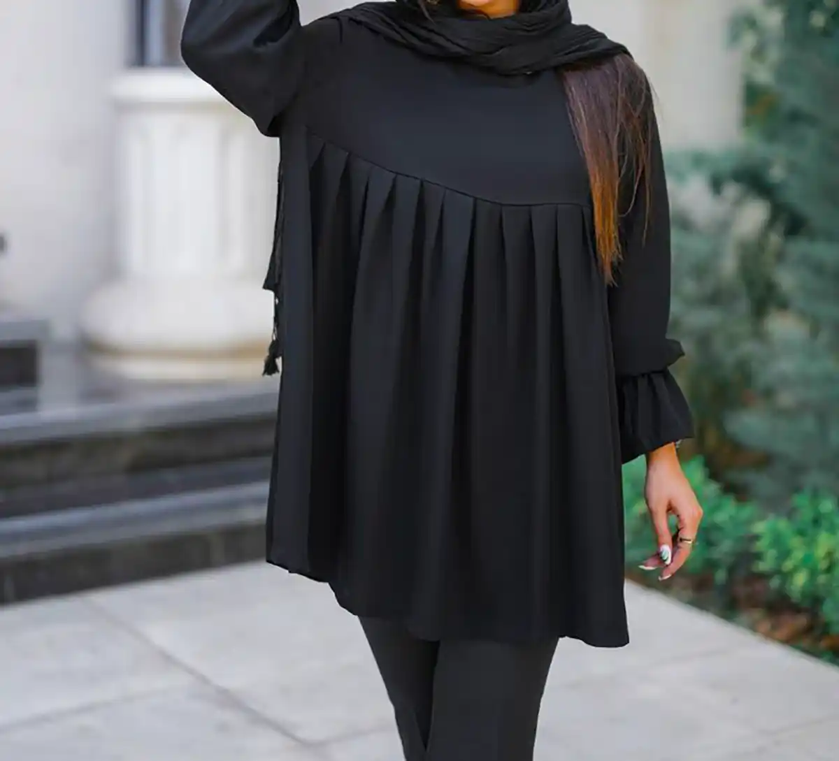 مانتو کوتاه روزمره ساده 