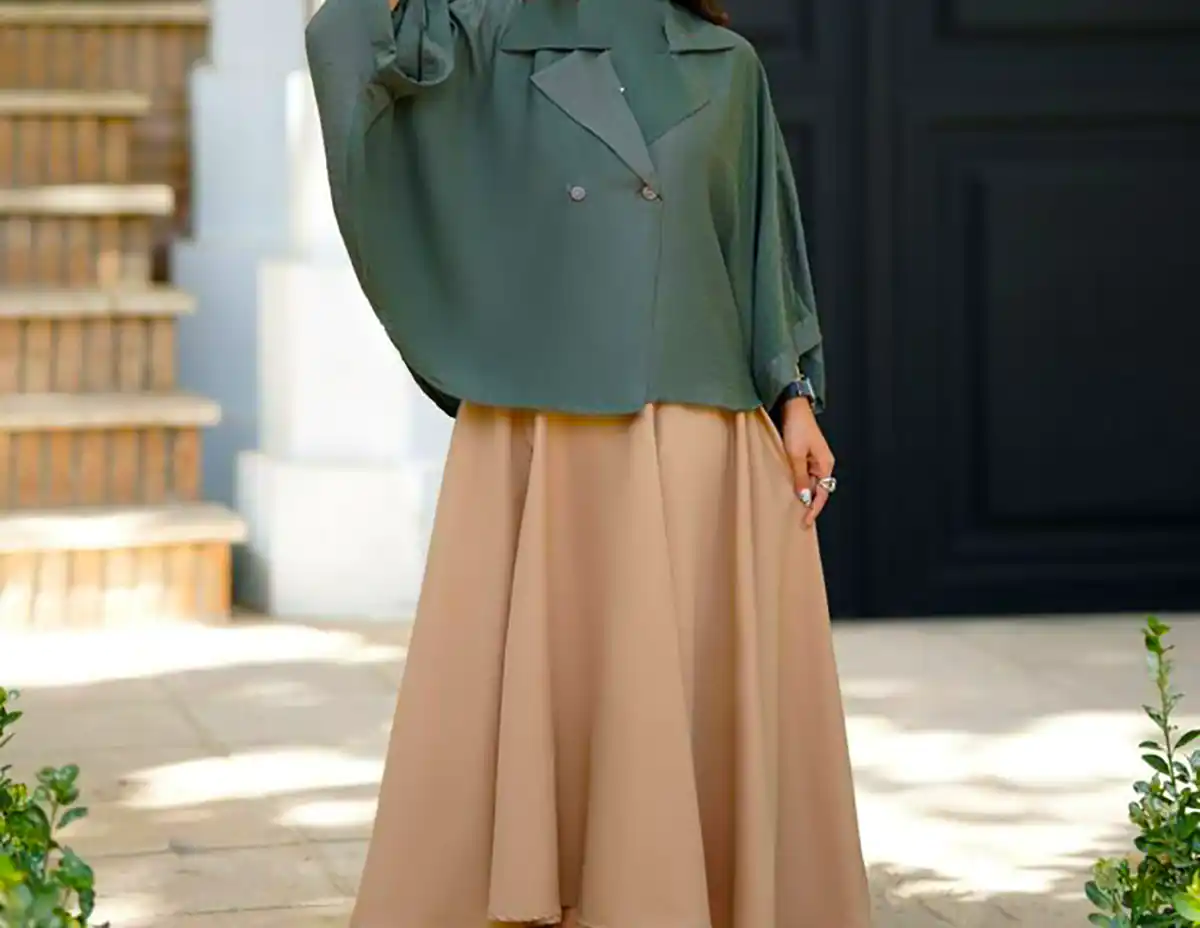 مانتو کوتاه روزمره ساده 