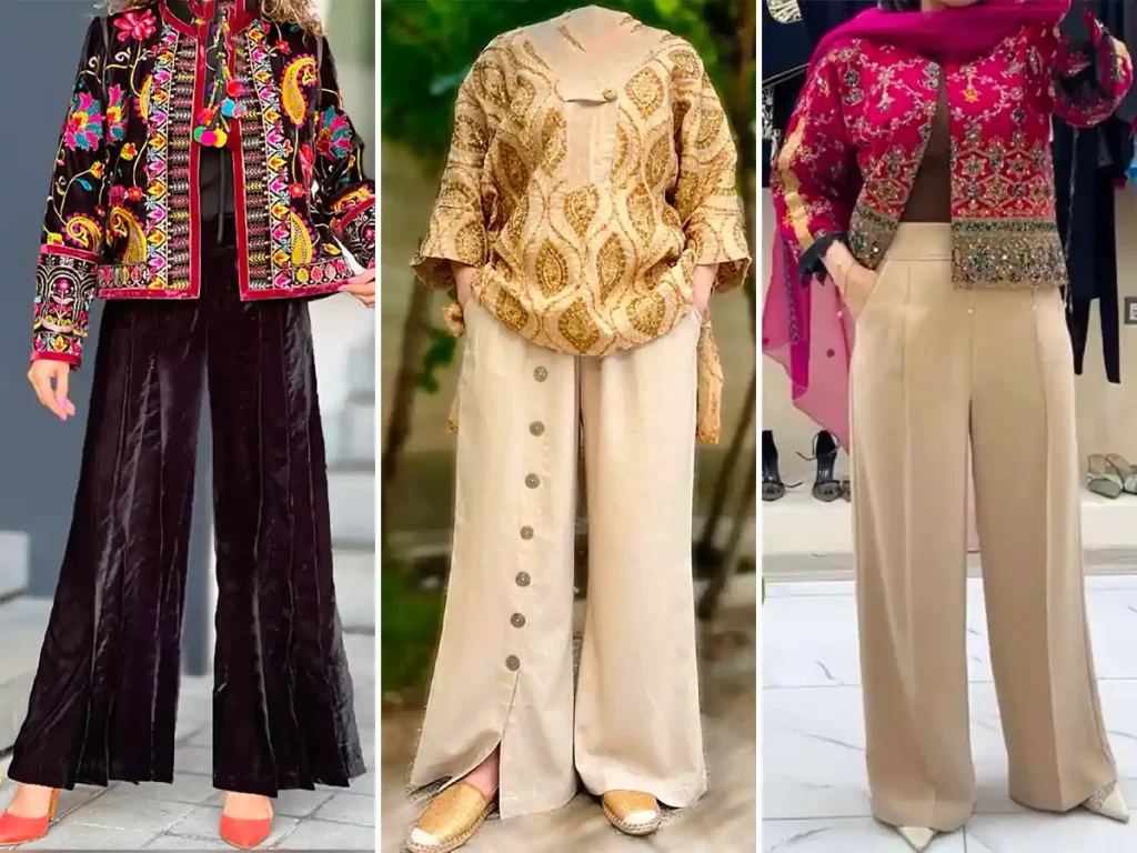 مانتو کوتاه سوزن دوزی زیبا