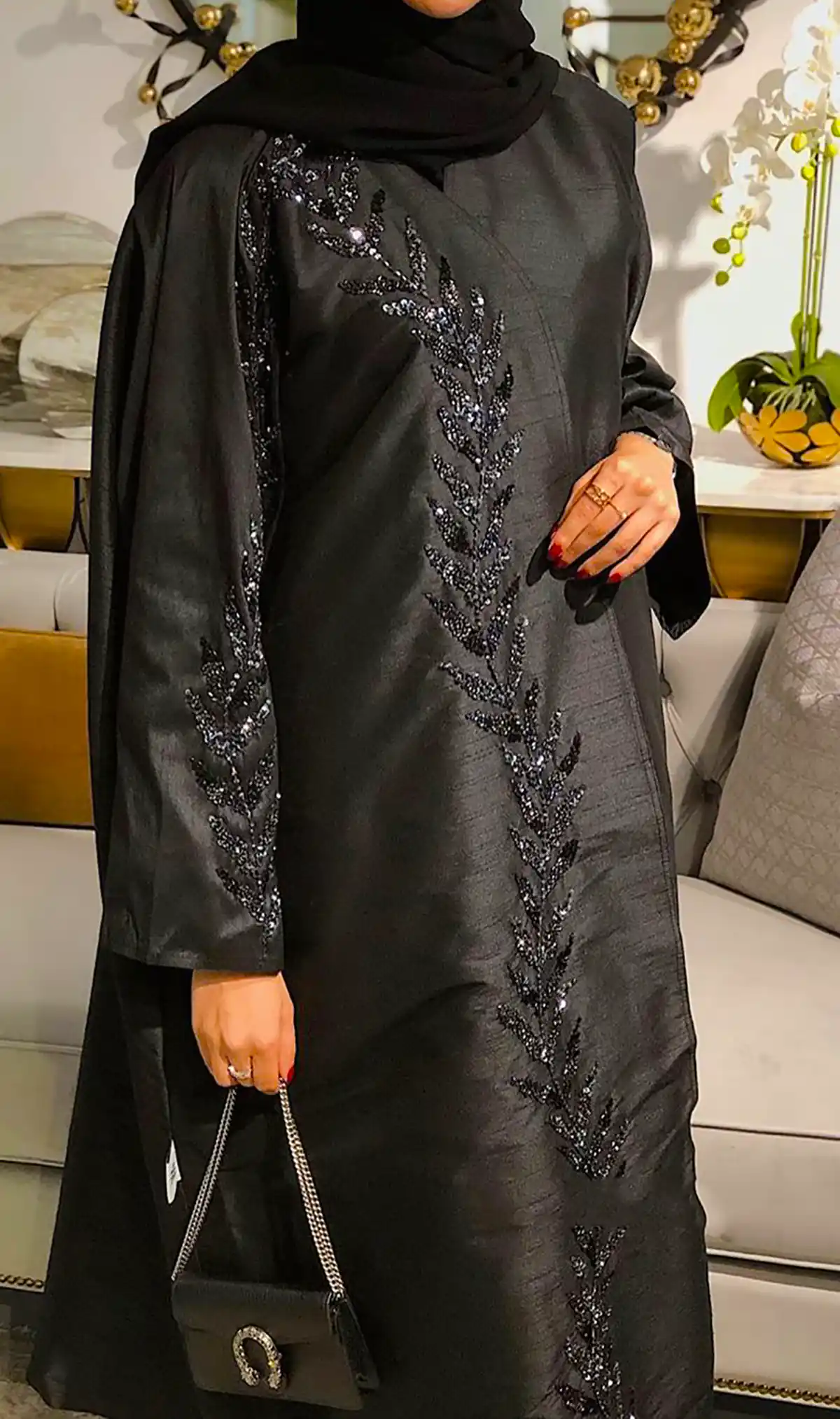 مانتومشکی زنانه لاکچری