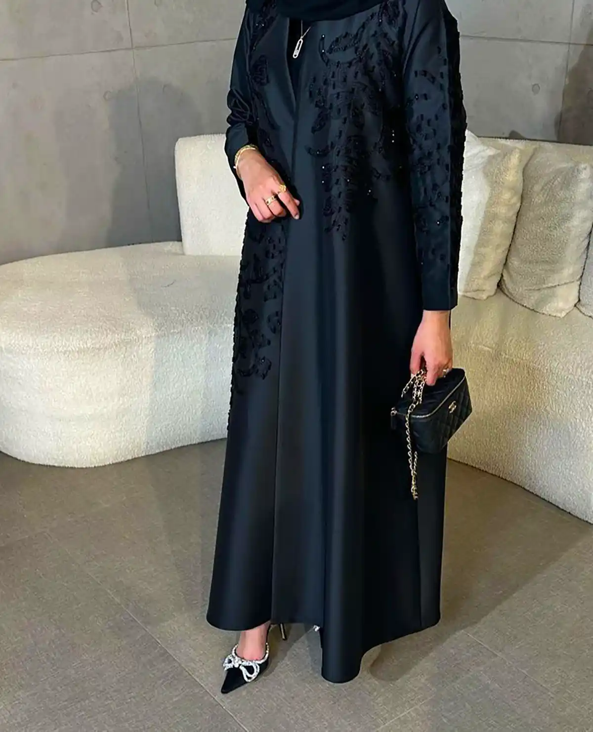 مانتومشکی زنانه لاکچری