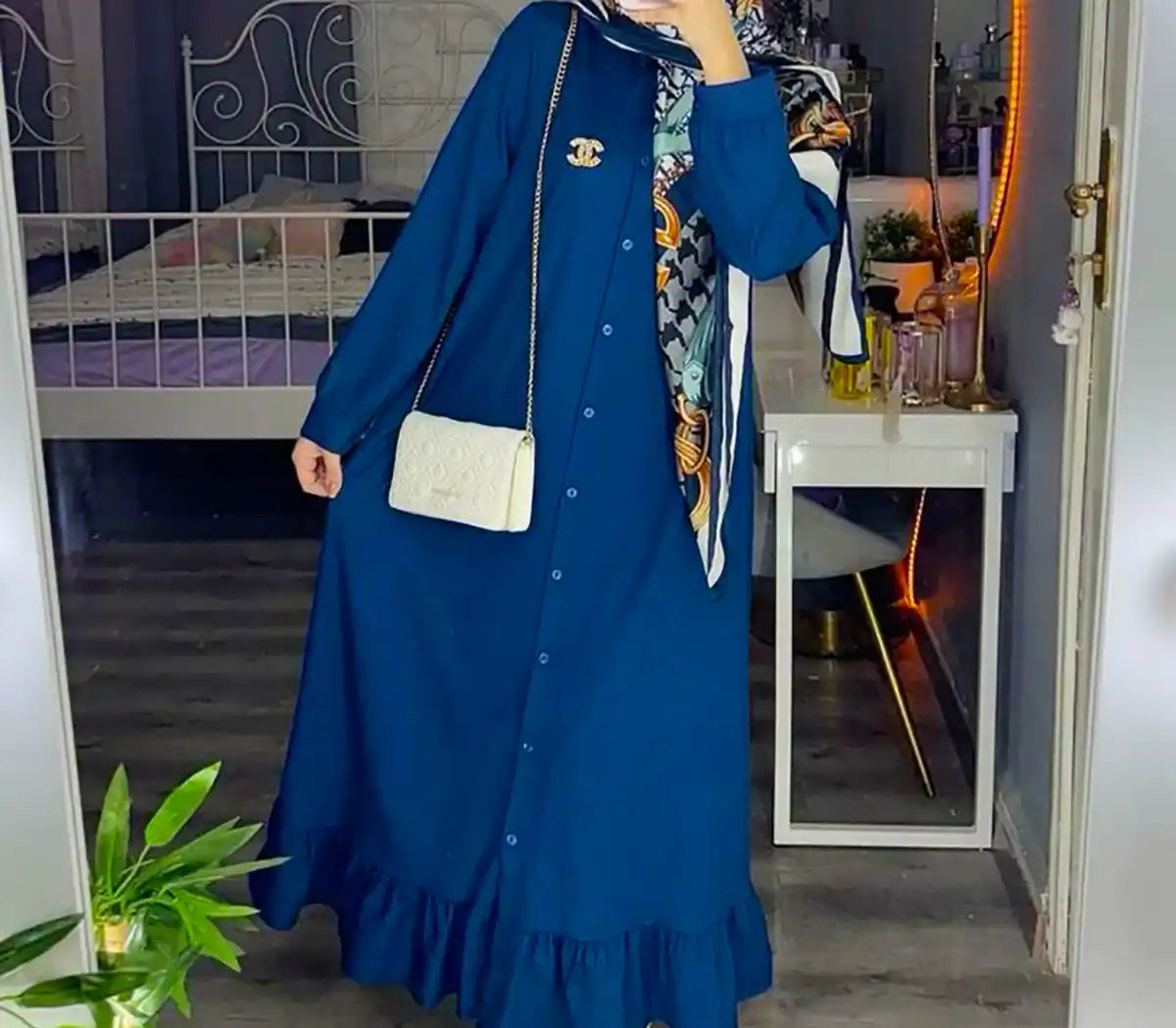 مانتو پیراهنی شیک جدید