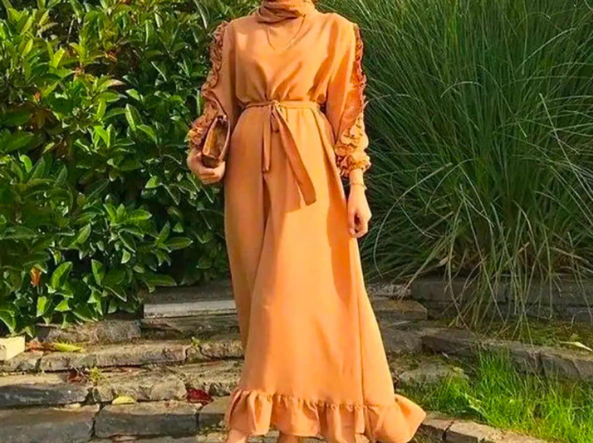 مانتو پیراهنی رنگی جلو بسته