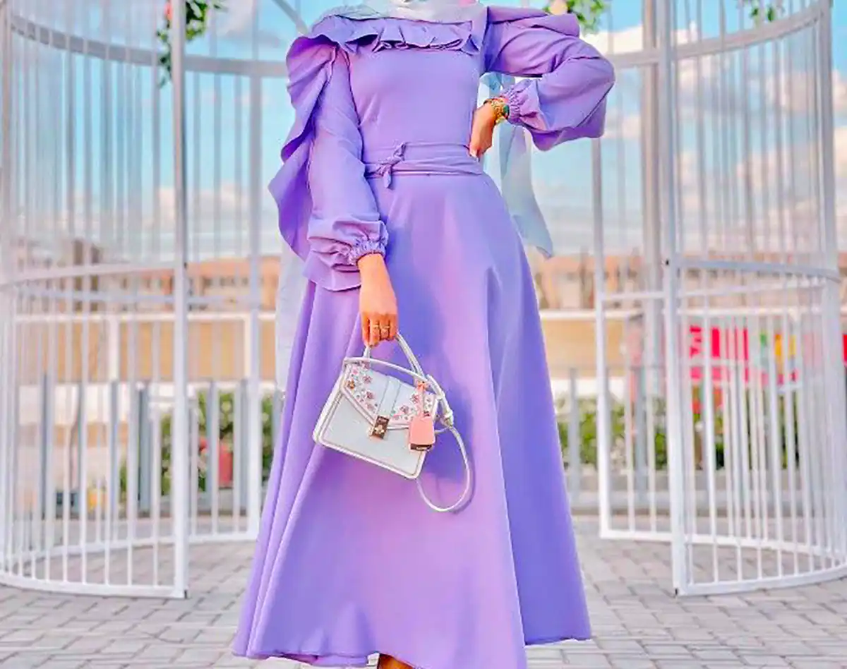 مانتو پیراهنی رنگی جلو بسته