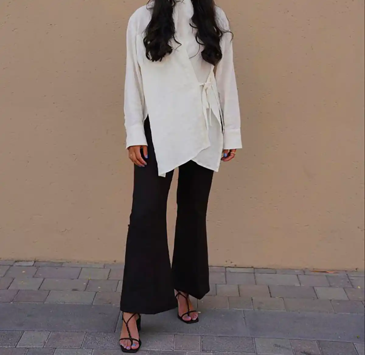 مانتو سفید جدید ترند 