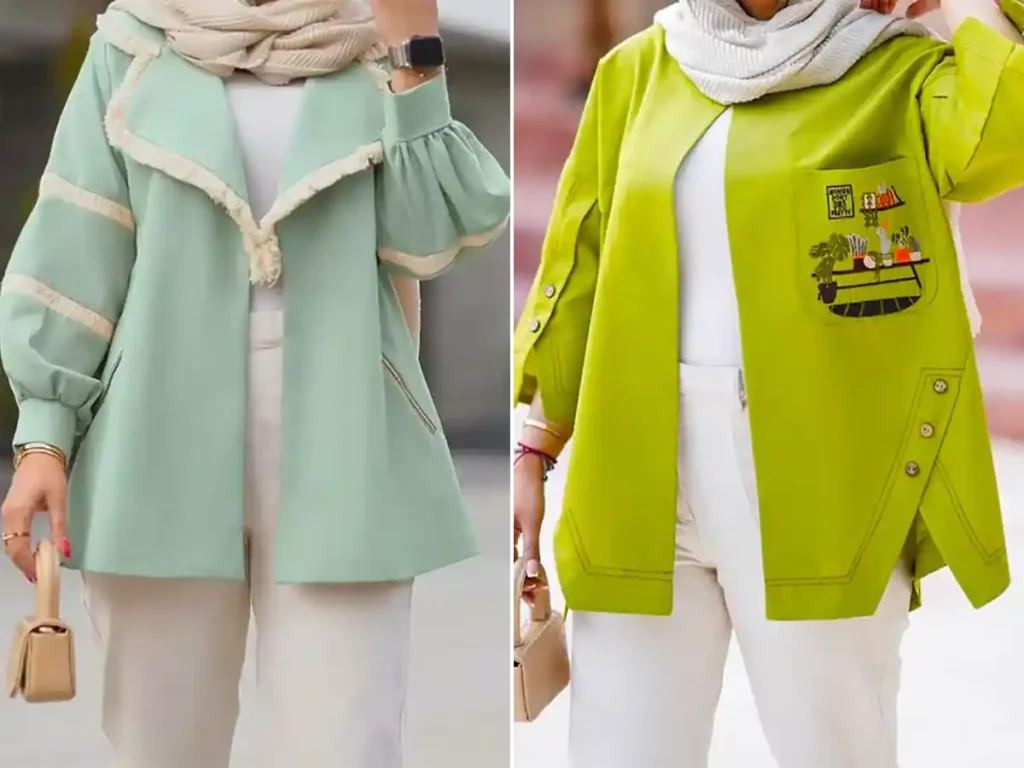 مانتو شیک اسپرت دخترانه