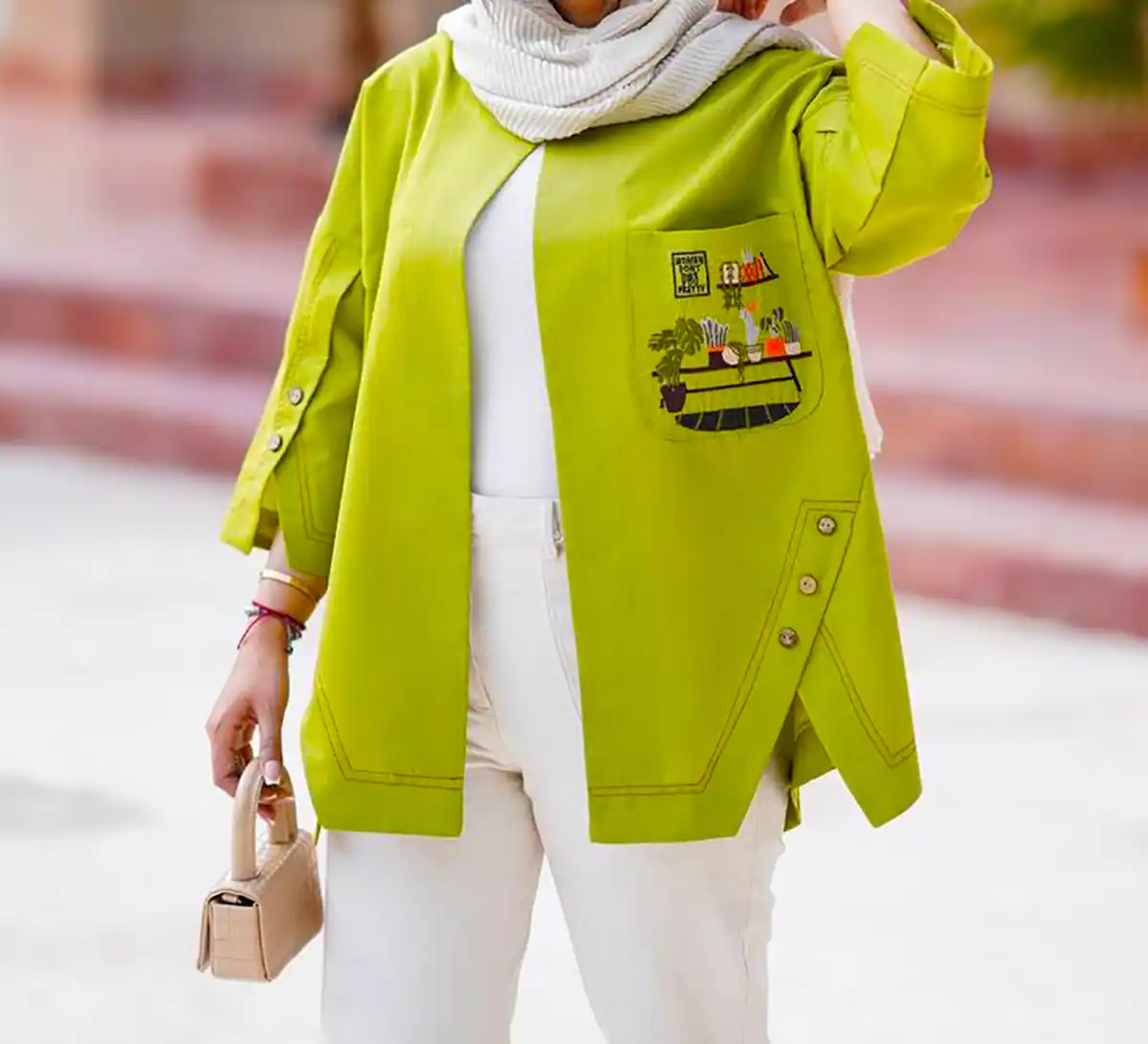 مانتو شیک اسپرت دخترانه