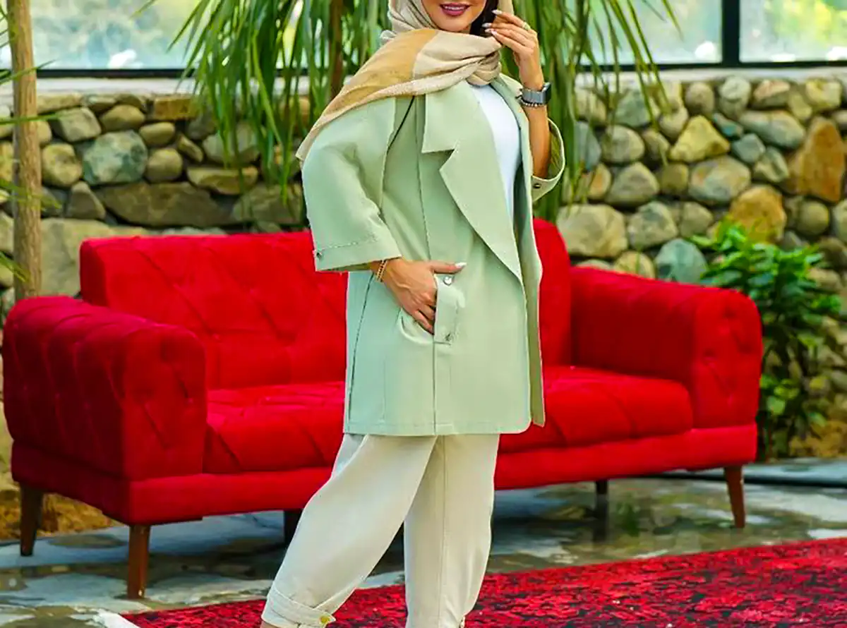 مانتو شیک و به روز بهاری