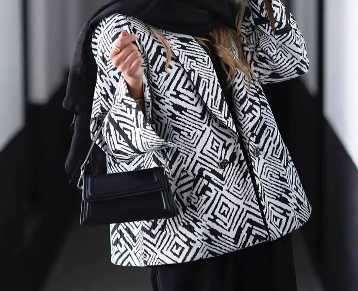 مانتو سوزی دوزی شده شیک