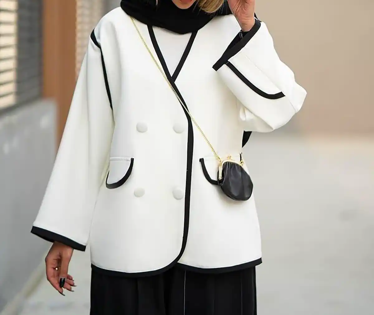 مانتو سوزی دوزی شده شیک