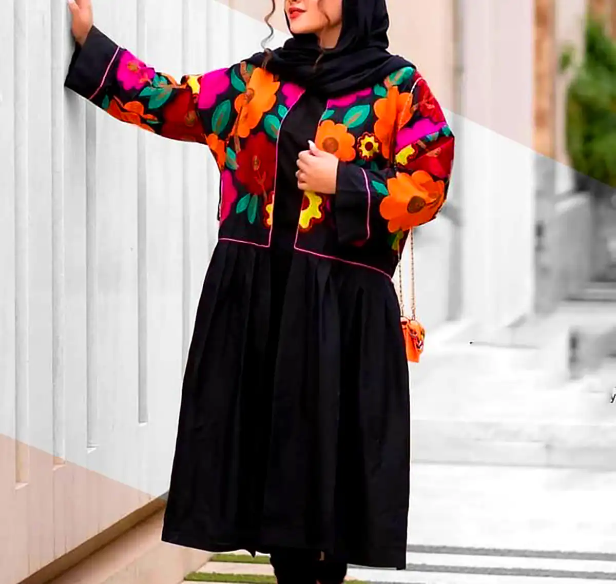 مانتو سوزن دوزی بهاره