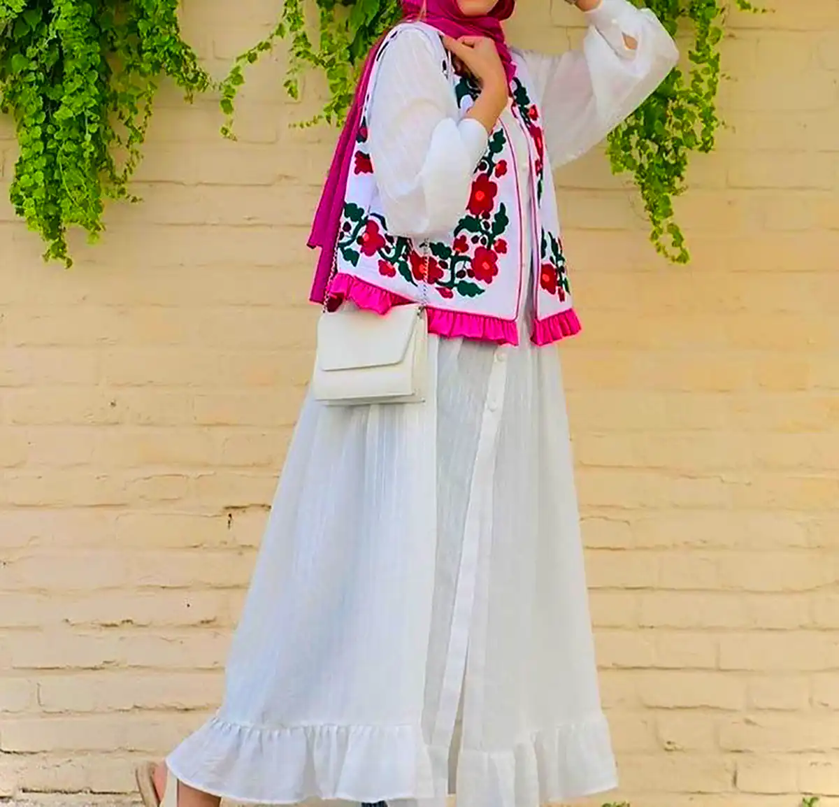 مانتو سوزن دوزی بهاره