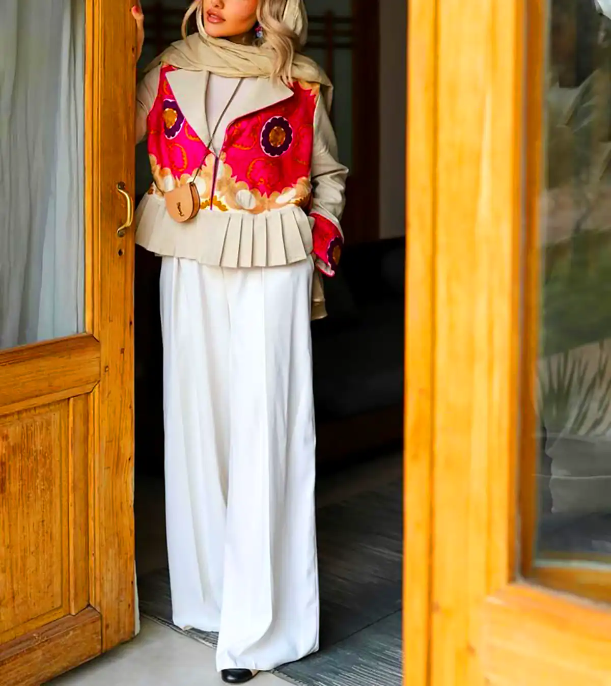 مانتو سوزن دوزی بهاره