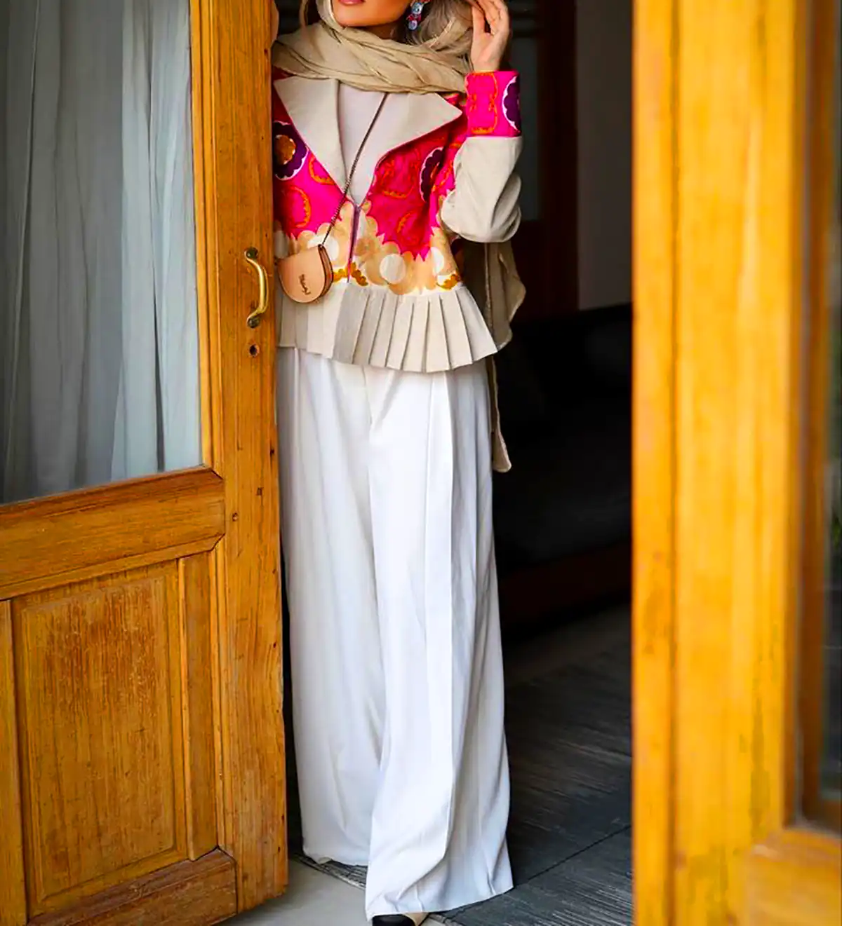 مانتو سوزن دوزی بهاره