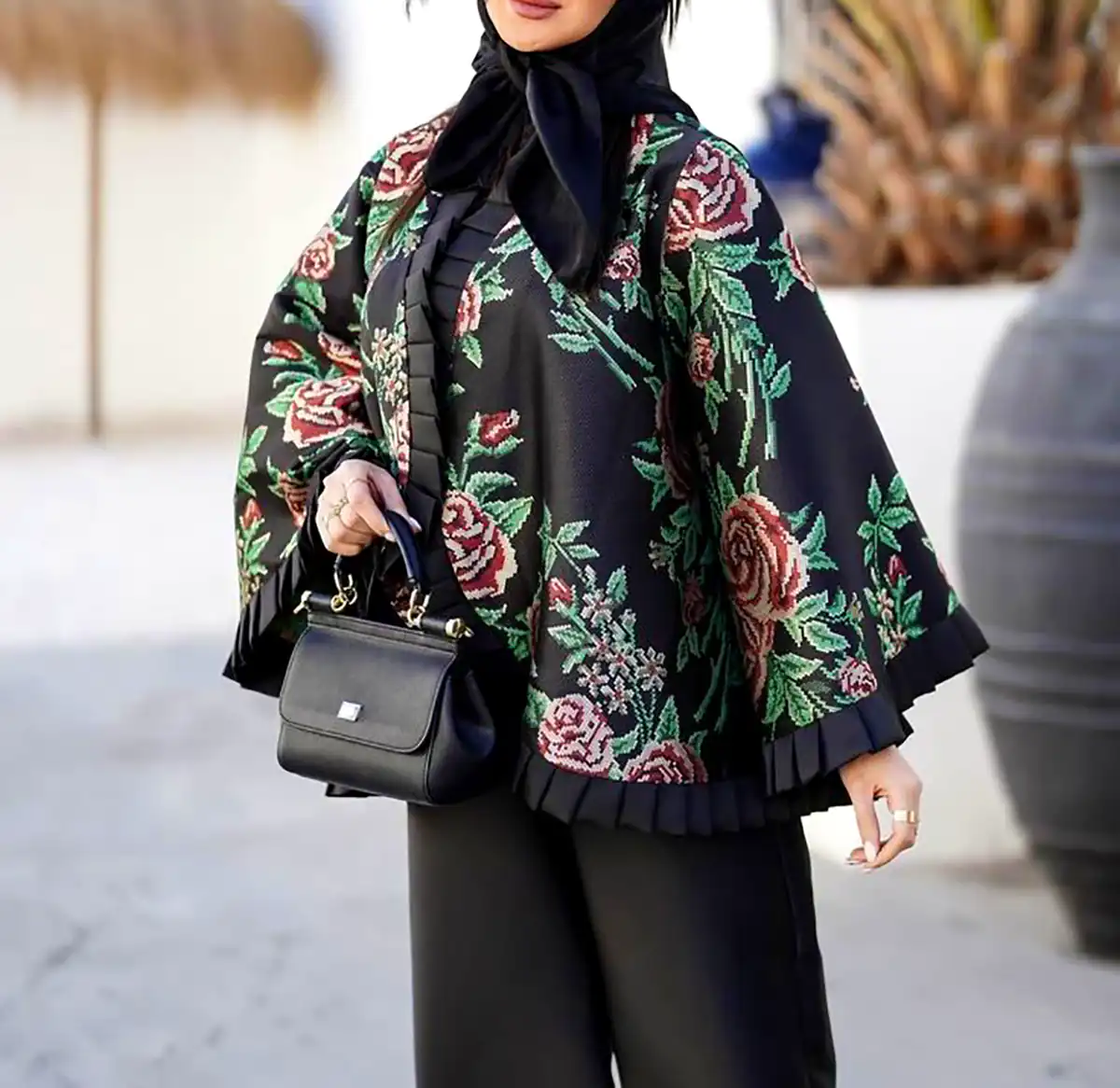 مانتو سوزن دوزی بهاره