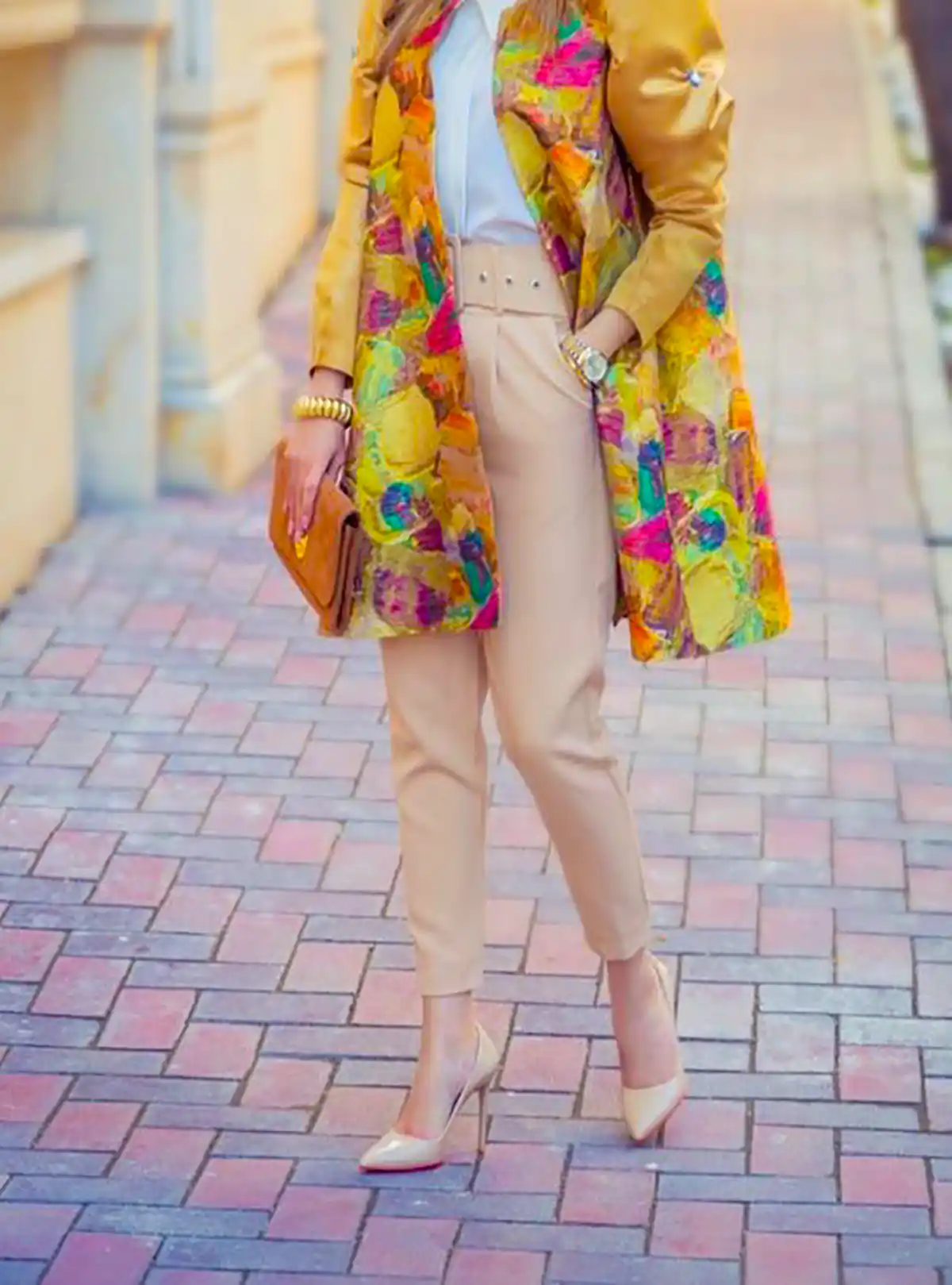 مانتو طرح دار شیک