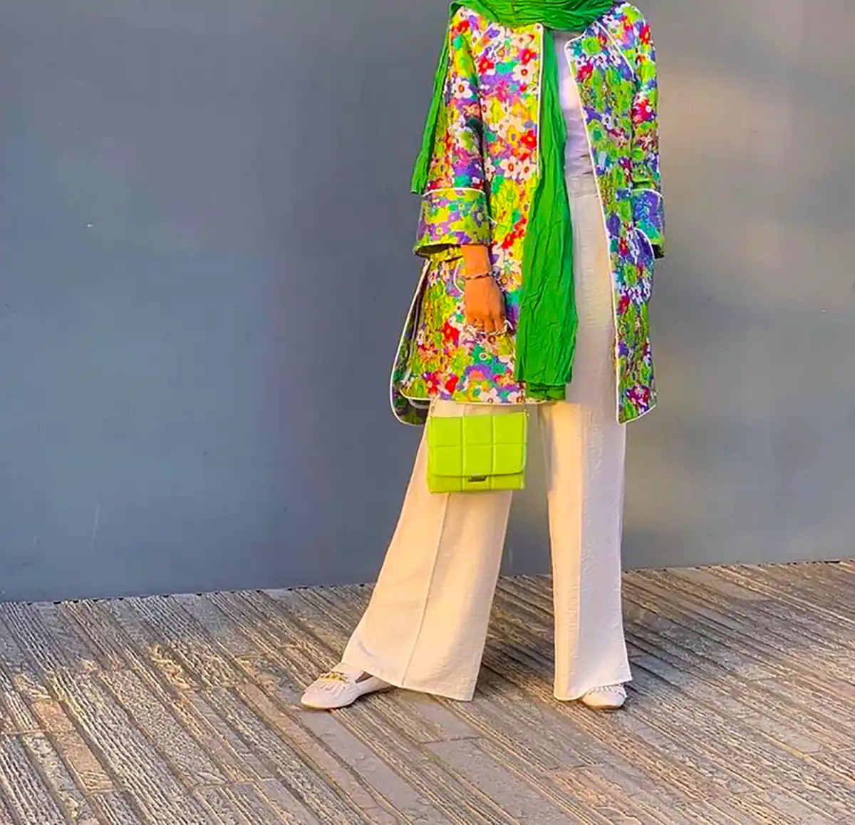 مانتو طرح دار شیک