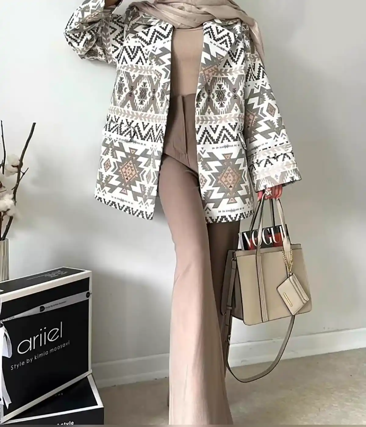 مانتو ترند بهاری شیک