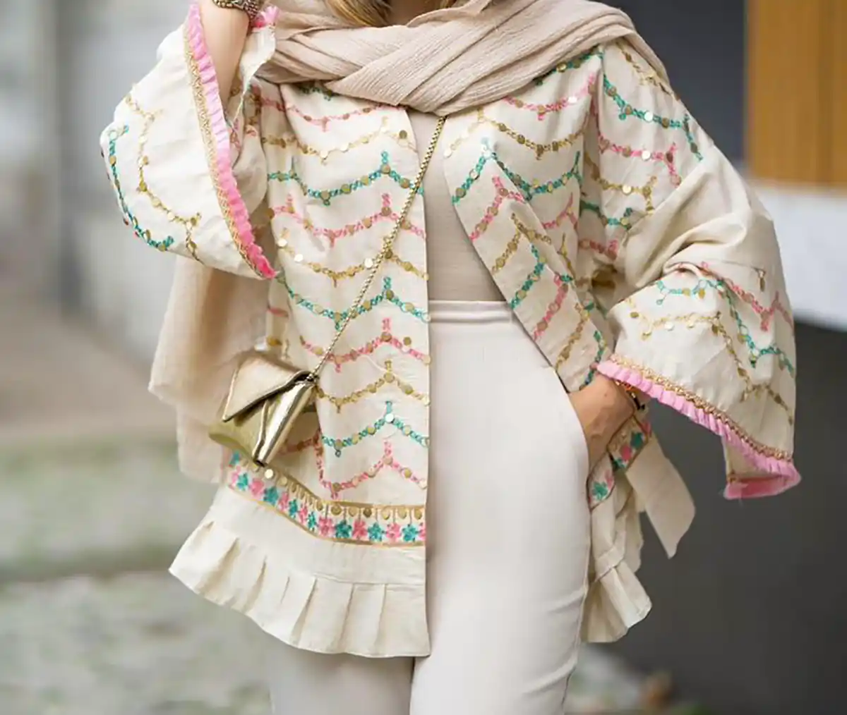 مانتو ترند بهاری شیک