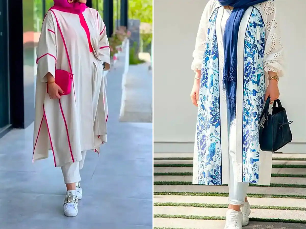 مانتو زنانه فری سایز شیک 