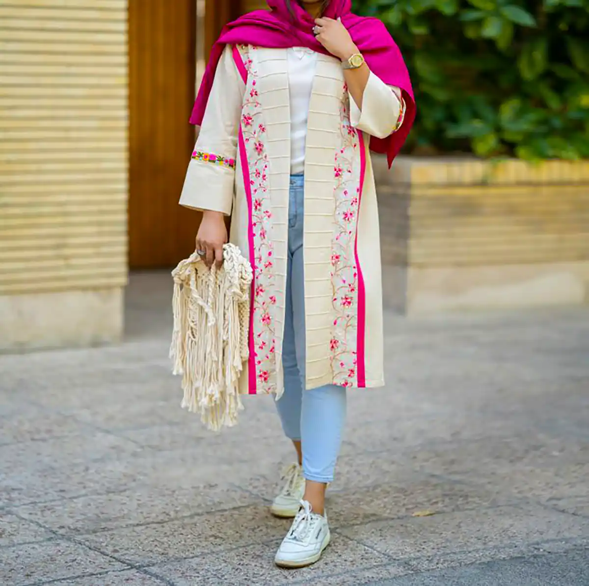 مانتو زنانه فری سایز شیک 