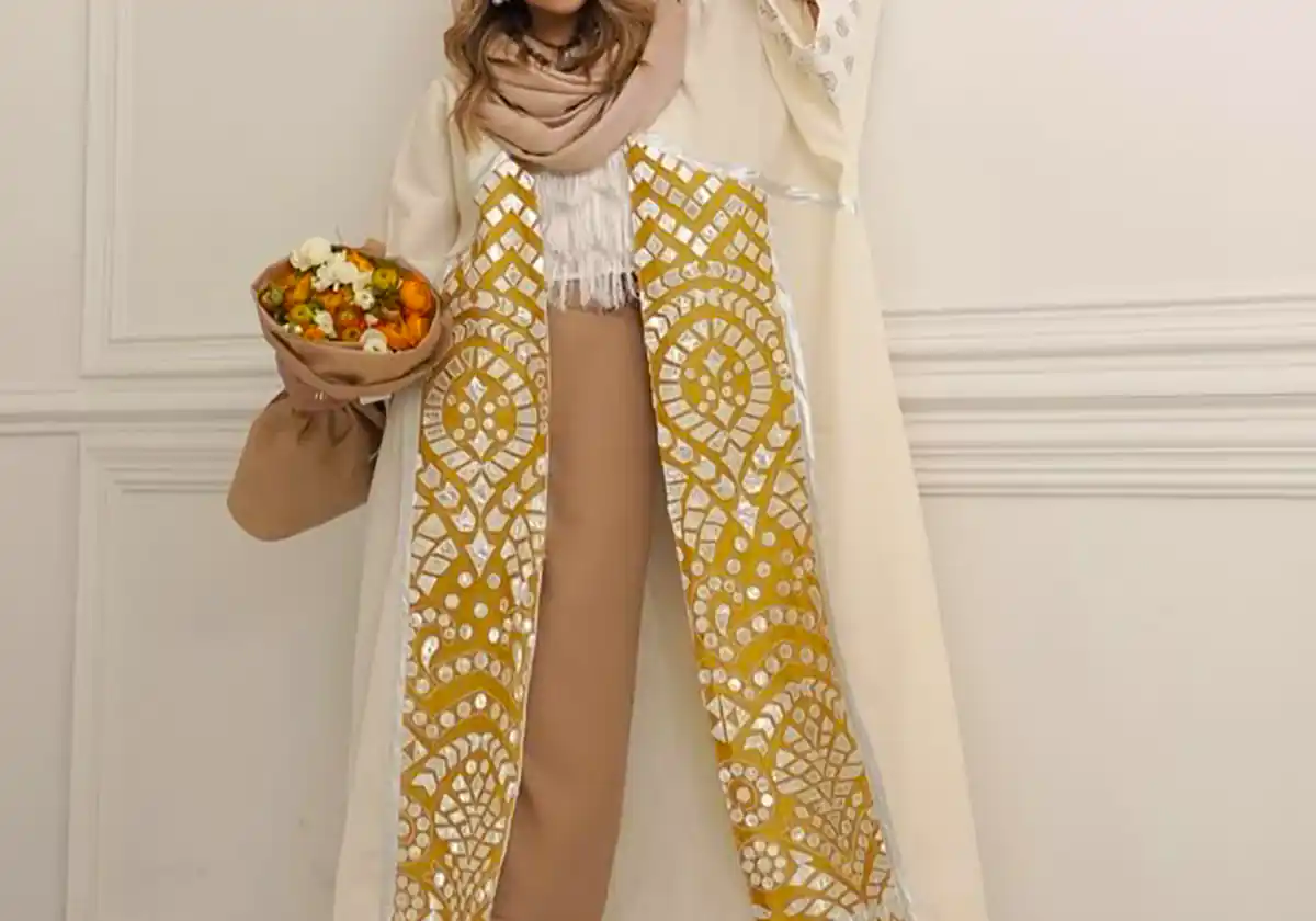 مانتو زنانه فری سایز شیک 