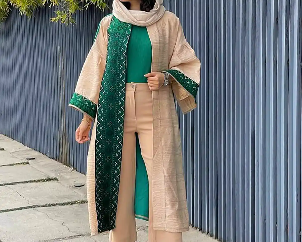 مانتو زنانه فری سایز شیک 