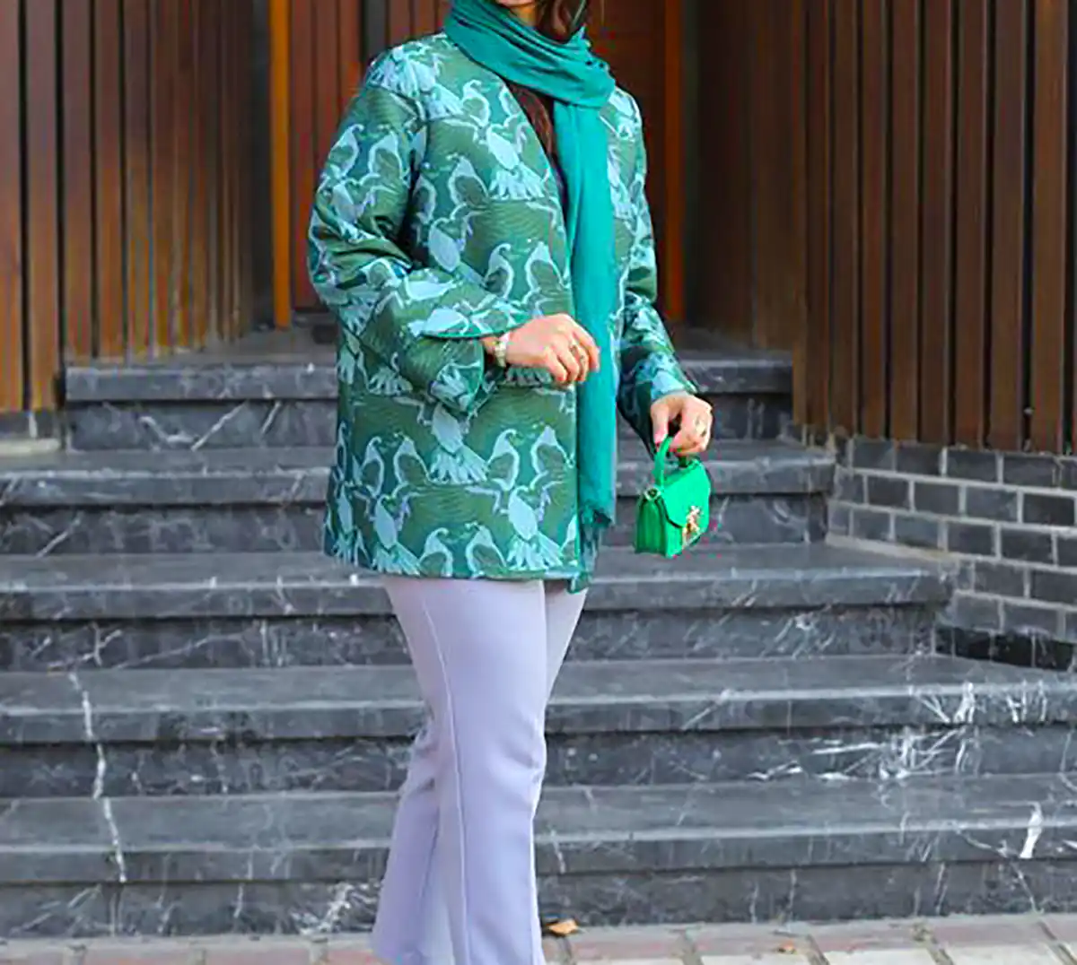 مانتو زیبا پاستیلی