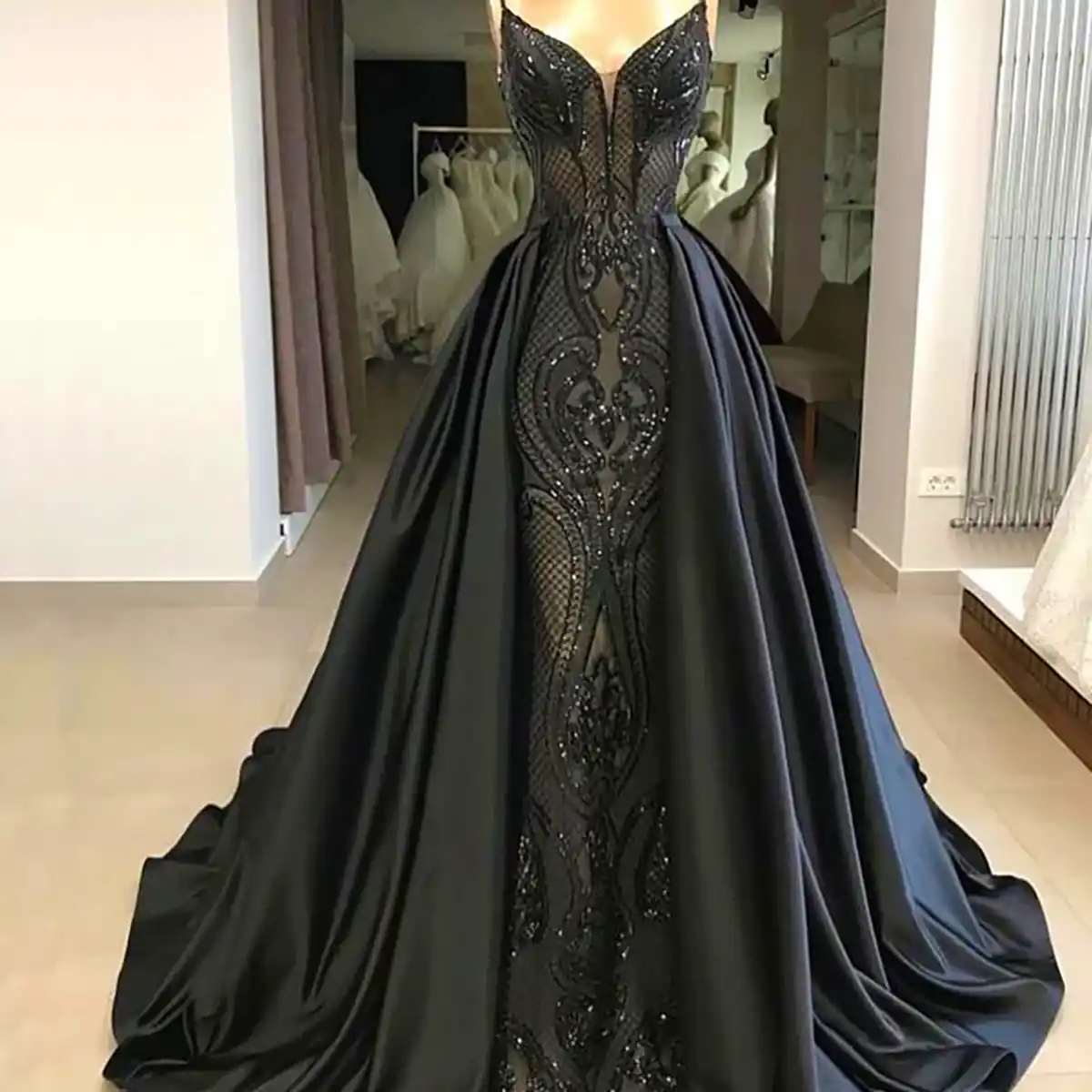 ماکسی مشکی مجلسی