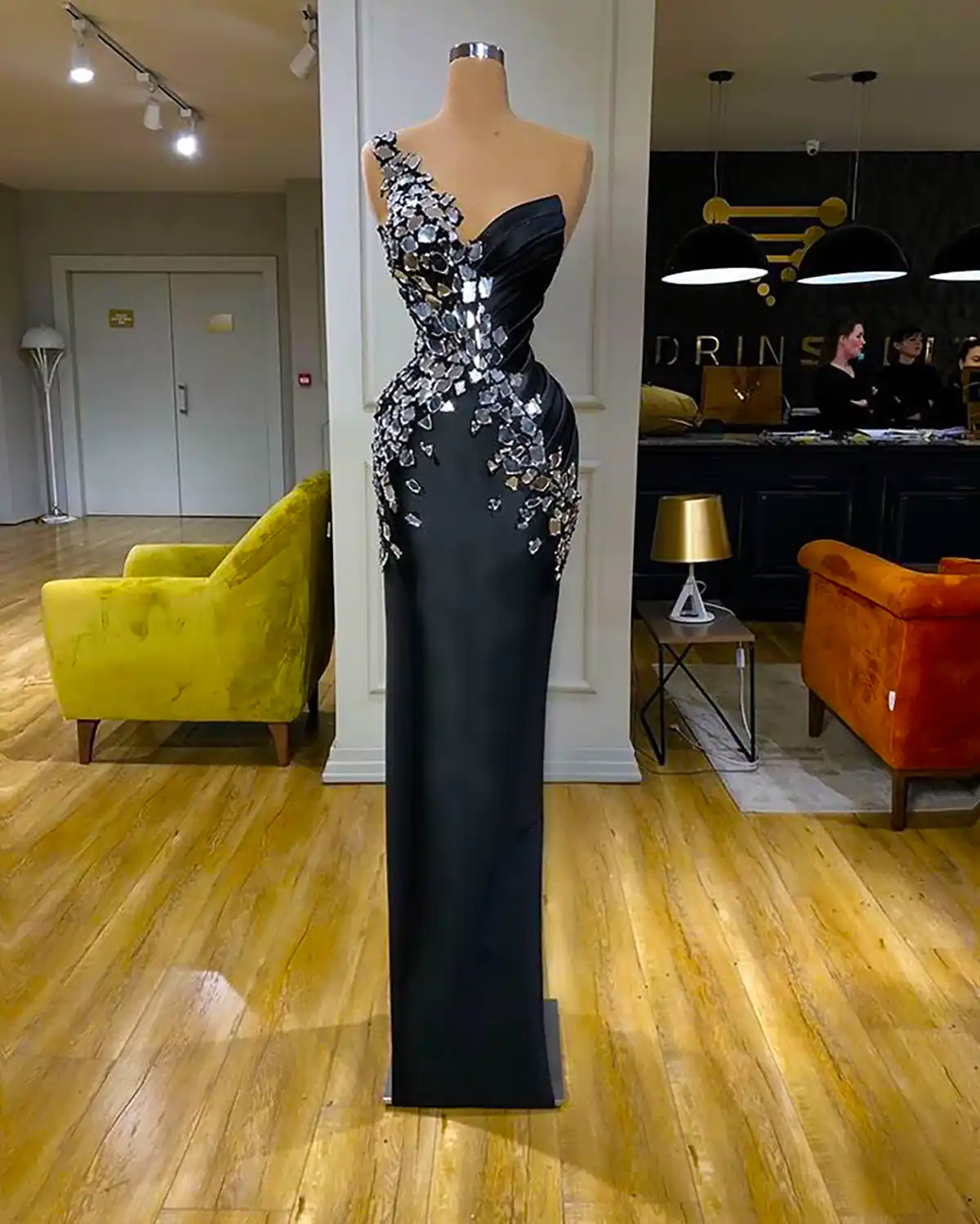 ماکسی مشکی مجلسی