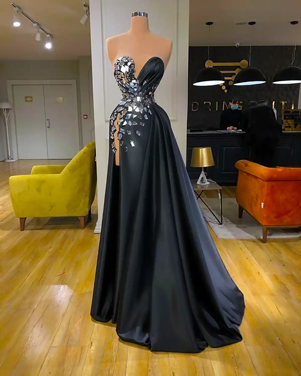 ماکسی مشکی مجلسی